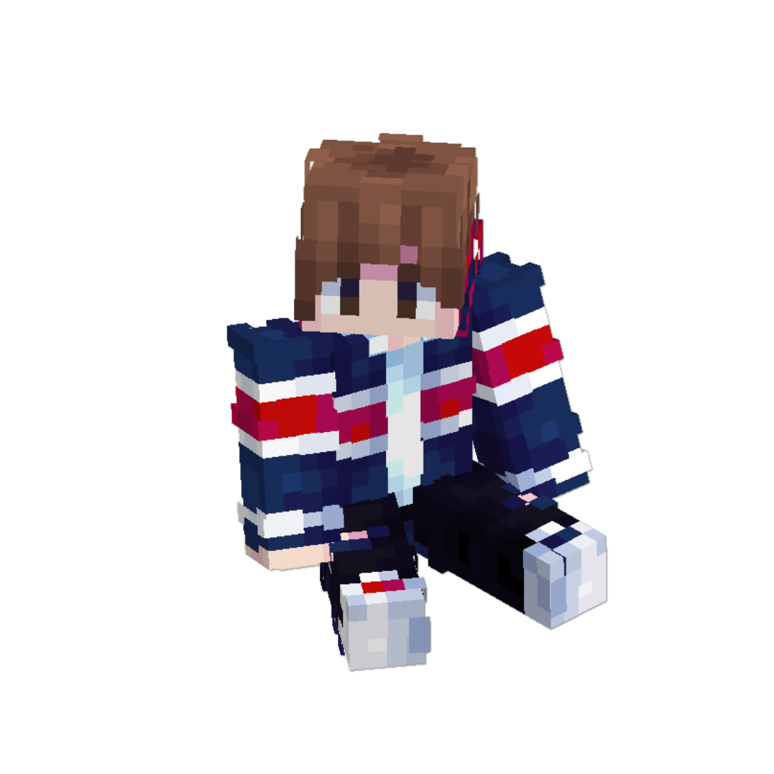 Minecraft person